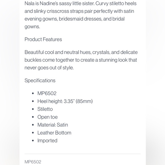 Badgley Mischka Nala Sandals Size 8 Wedding Bride Light Blue Rhinestones $225 - Picture 9 of 9